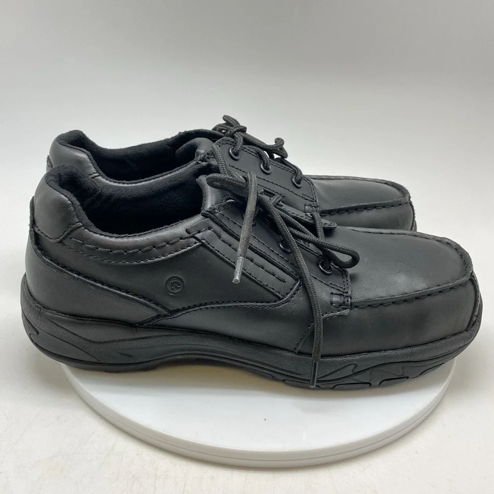 Rockport Shoes Mens 9.5‎ M Comp Toe Oxfords RK6747 Black Leather Workwear